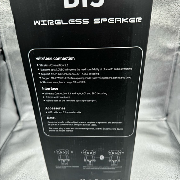 Big Bear Bluetooth Speaker PINK - Picture 9 of 11